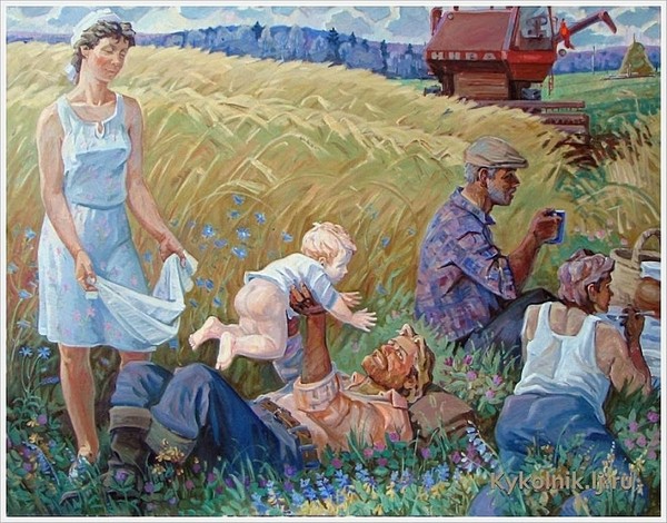 Васильев Юрий Анатольевич (Россия, 1950) «Семья»